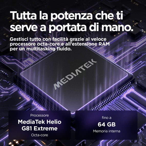 Motorola moto e15 16,9 cm (6.67") Doppia SIM Android 14 Go edition 4G USB tipo-C 2 GB 64 GB 5200 mAh Blu (1)