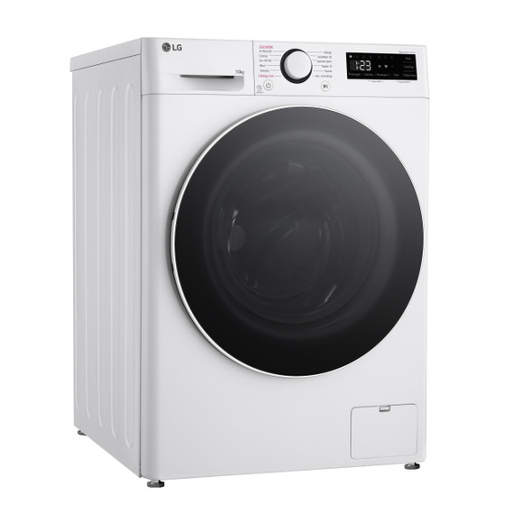 LG F4R5010TSWW Lavatrice 10kg AI DD, Classe A-10%, 1400 giri, TurboWash, Vapore