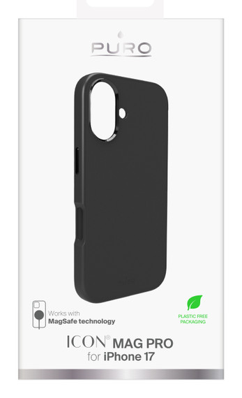 PURO PUIPC1763ICONMPBLK custodia per cellulare 15,9 cm (6.28") Cover Nero