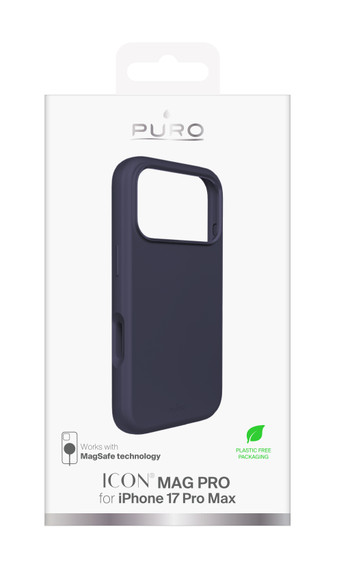 PURO ICON MAG PRO custodia per cellulare 17,5 cm (6.9") Cover Blu scuro