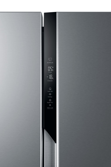 Haier SBS 90 Serie 3 HSR3918ENPG frigorifero side-by-side Libera installazione 528 L E Argento