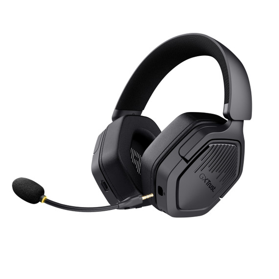 Trust GXT 493 Carus Auricolare Con cavo e senza cavo A Padiglione, Casco Gaming USB Type-C / USB Type-A Bluetooth Nero