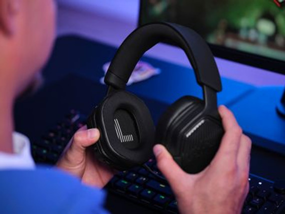 Trust GXT 493 Carus Auricolare Con cavo e senza cavo A Padiglione, Casco Gaming USB Type-C / USB Type-A Bluetooth Nero