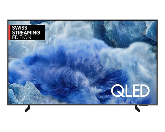 Samsung Q8F QE50Q8FAAU 127 cm (50") 4K Ultra HD Smart TV Wi-Fi Grigio, Titanio