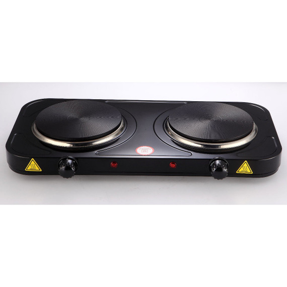 Ardes AR1F21 piano cottura Nero Superficie piana 40 cm Piastra sigillata 2 Fornello(i)