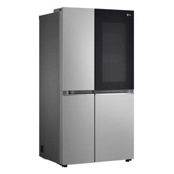 LG InstaView GSVV80PYLL frigorifero side-by-side Libera installazione 655 L E Argento