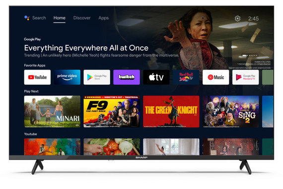 Sharp 40FH2EA TV 101,6 cm (40") Full HD Smart TV Wi-Fi Nero