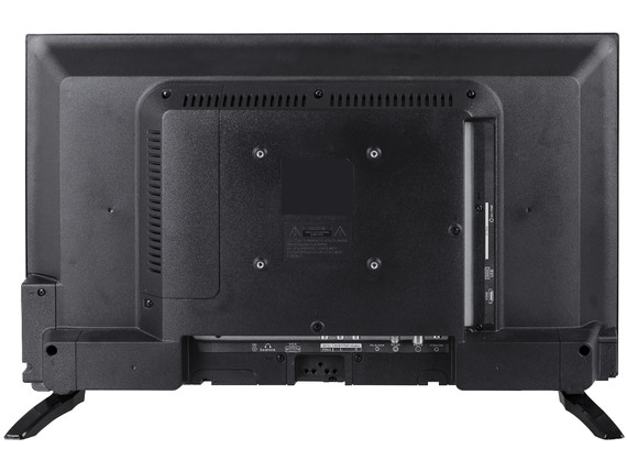 Trevi TV LED 24" HD con ricevitore DVBT-T2/DVBS-S" con codec H.265 10 Bit e Alimentatore 12V 3A con adattatore di rete