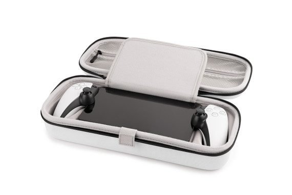 NACON PSOFPORTPOUCHW custodia per console portatile Custodia a sacchetto Sony Bianco