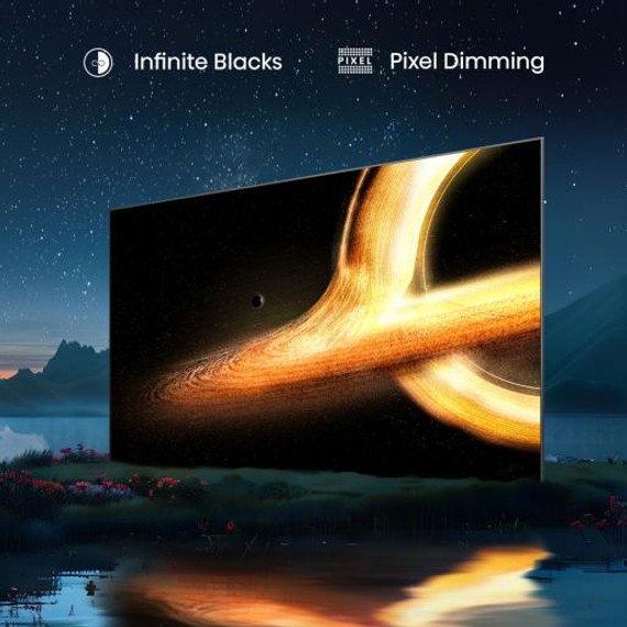 Hisense 55A86N TV 139,7 cm (55") 4K Ultra HD Smart TV Wi-Fi Nero, Grigio 150 cd/m²