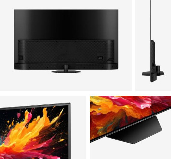 Hisense 65A86N TV 165,1 cm (65") 4K Ultra HD Smart TV Wi-Fi Nero, Grigio 150 cd/m²