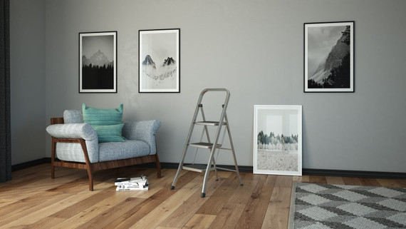 Colombo New Scal Factotum alluminio Scala pieghevole Alluminio, Nero