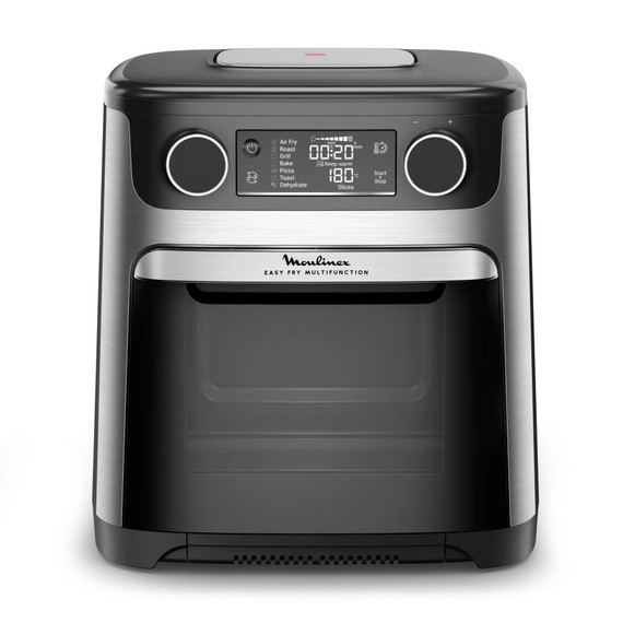 Moulinex Easy Fry Multifunction AL556D , Forno Friggitrice ad Aria 15L, 9 Funzioni di Cottura, Doppia Resistenza, 3 Livelli di Cottura