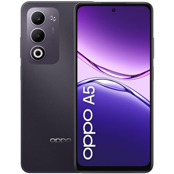 OPPO A5 6+128GB Dark Purple - Smartphone Dual SIM con Display 6.67"