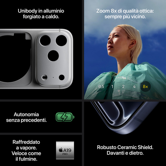 Apple iPhone 17 Pro Max 512GB Arancione Cosmico
