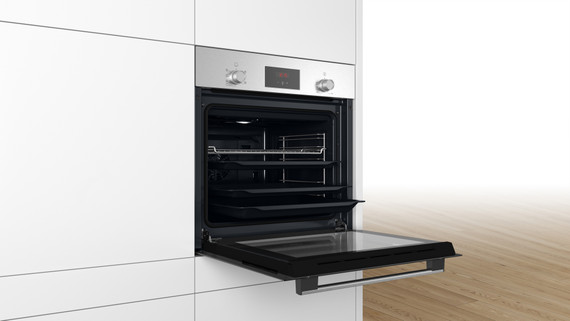 Bosch Serie 2 HBF113BR1S Forno multifunzione Acciaio inox Classe A Bosch Serie 2 HBF113BR1S Forno multifunzione Acciaio inox Classe A