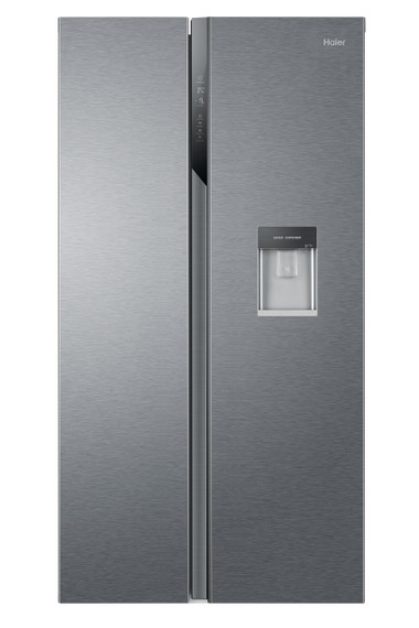 Haier SBS 90 Serie 3 HSR3918EWPG frigorifero side-by-side Libera installazione 521 L E Argento