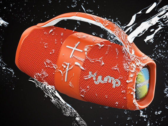 X JUMP XJ 120 Altoparlante portatile stereo Arancione 40 W