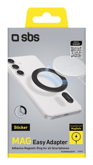 SBS TEUNIMAGADAPT accessorio per smartphone e telefoni cellulari Adattatore MagSafe