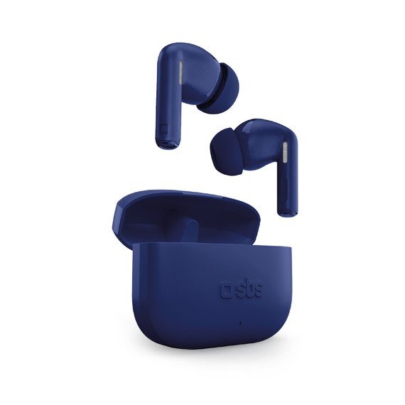 SBS TEEARTWSSPIKEB cuffia e auricolare True Wireless Stereo (TWS) In-ear Musica e Chiamate Blu