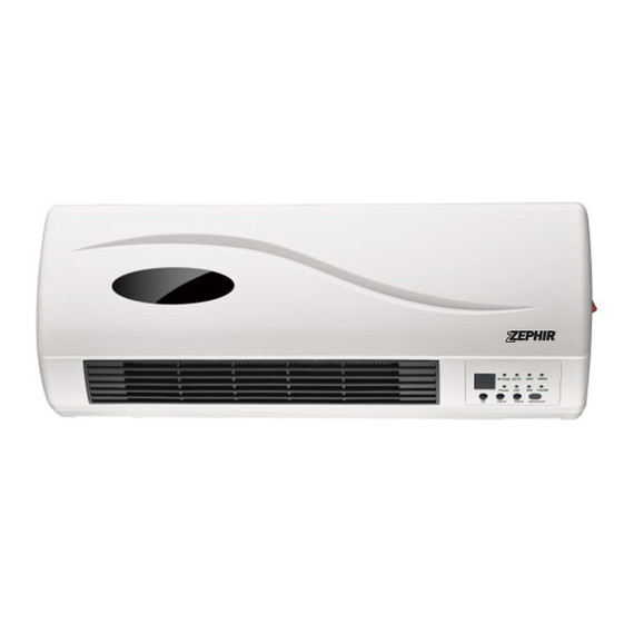 Termoventilatore Ceramico Zephir ZMW1909B 2000W 3 Livelli Potenza, Termostato, Timer Telecomando, Oscillazione