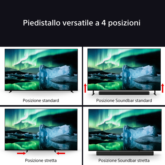 Sony BRAVIA XR BRAVIA K-55XR8A 139,7 cm (55") 4K Ultra HD Smart TV Wi-Fi Nero