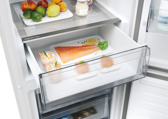 Candy Fresco CNCQ2T618EX Libera installazione 355 L E Acciaio inox