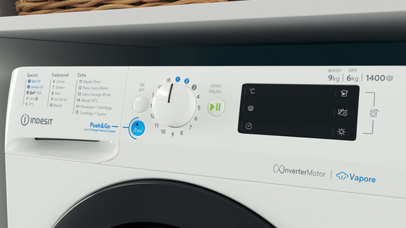 Indesit Lavasciuga a libera installazione BDE 96436 WKV IT - BDE 96436 WKV IT