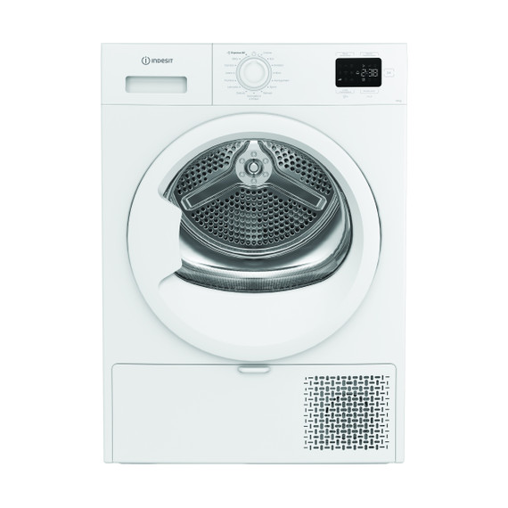 Indesit C YD 102D WW IT, Capacità 10kg, classe E, colore White, Dispay digitale, QuickDry