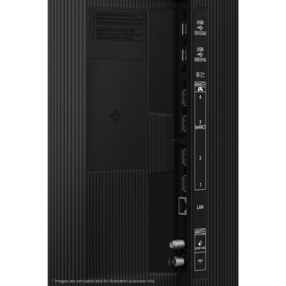 Samsung Neo QLED AI TV 55" QE55QN70FAUXZT 4K Mini LED, Processore NQ4 AI Gen2, 4K AI Upscaling, Motion Xcelerator 144Hz, Neo Quantum HDR, OTS Lite, AirSlim Design, Vision AI Smart TV, 2025