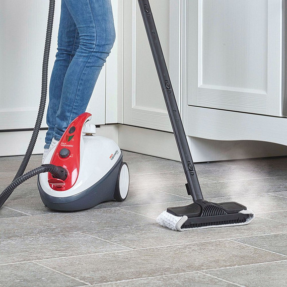 Polti Vaporetto Smart 30_R Pulitore a vapore cilindrico 1,6 L 1800 W Rosso, Bianco (1)