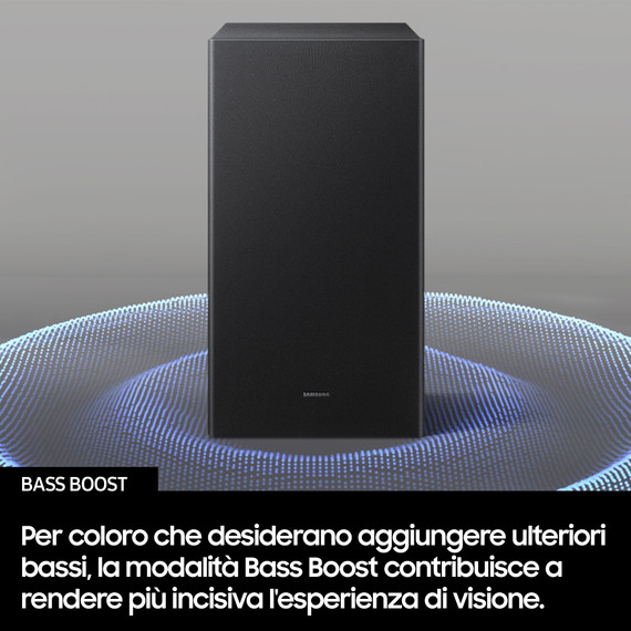 Samsung B-Series Soundbar HW-B450F/ZF, Audio 2.1 canali, Wireless Dolby 2ch, 2025