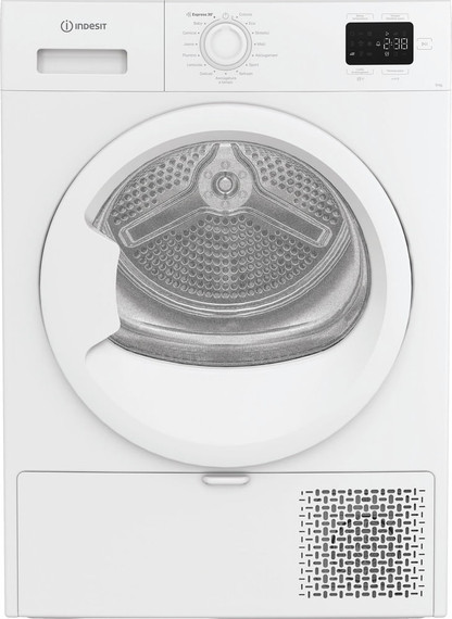 Indesit C YD 92D WW IT, Capacità 9kg, classe E, colore White, Dispay digitale, QuickDry