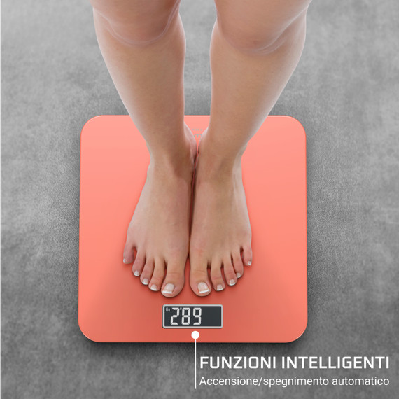 Rowenta Premiss 2.0, Bilancia da Bagno, Display LCD Facile da Leggere, Scenario, BS1803