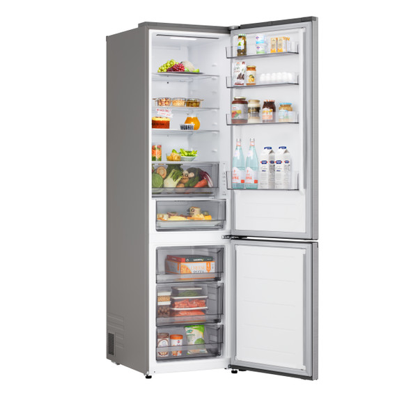 LG GBBSJ20DPY Libera installazione 375 L Acciaio inox