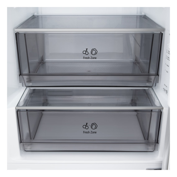 LG GBBSJ20DPY Libera installazione 375 L Acciaio inox
