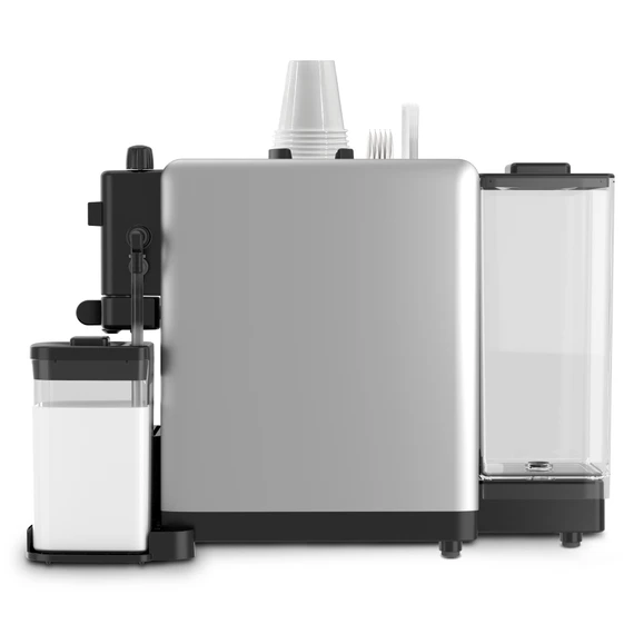 Didiesse Macchina Caffè a Cialde Milkside – Sistema ESE 44mm con Cappuccinatore Integrato – Silver