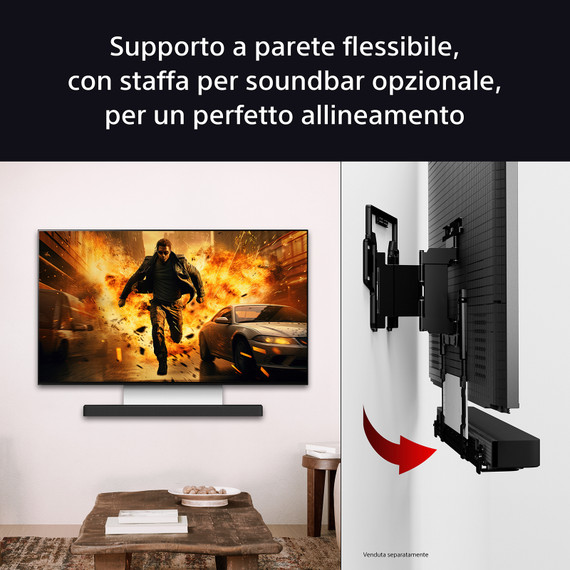 Sony BRAVIA 9 QLED (XR l Mini LED) 85 Pollici 4K HDR Google Smart TV (2024) | Gaming Menu per PlayStation 5, IMAX Enhanced, Dolby Vision Atmos, Chromecast, AirPlay, 120Hz 85XR90