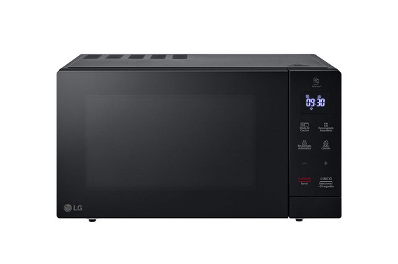 LG MH7032JAS Nero Microonde con grill Superficie piana 30 L 900 W