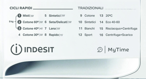 Indesit Lavatrice a libera installazione MTWC 91296 W IT - MTWC 91296 W IT
