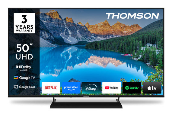 Thomson 50UG5X15 TV 127 cm (50") 4K Ultra HD Smart TV Wi-Fi Nero