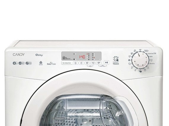 Candy CR EH8N1DE-S  Smart Easy Asciugatrice 8Kg Pompa di Calore Wi‑Fi NFC , Classe Energetica E