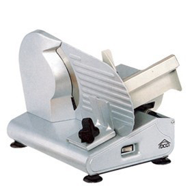 DCG Eltronic AS2465 affettatrice Elettrico Argento Acciaio inox