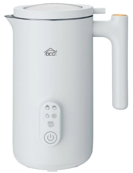 DCG Montalatte Elettrico WK6291W 500W Inox 500ml/250ml