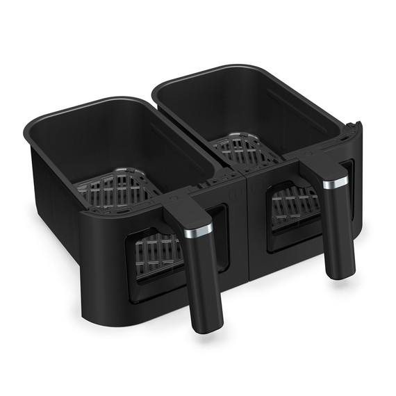 Tristar FR-9075 friggitrice Doppia 9 L Indipendente 2500 W Friggitrice ad aria calda Nero