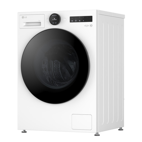 LG F4X7011TWB Lavatrice 11kg AI DD™ Serie X7, Classe A-40%, 1400 giri, Display Easy Circle, Wi-Fi, AI Wash, TurboWash