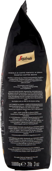 Segafredo Zanetti Caffè in Grani Espresso Classico 1kg Moka Tostatura Media
