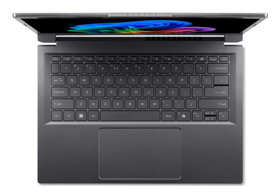 Acer Aspire 14 AI Intel Core Ultra 7 256V Computer portatile 35.6 cm (14") OLED 16 GB LPDDR5x-SDRAM 512 GB SSD Wi-Fi 6E (802.11ax) Windows 11 Home Grigio