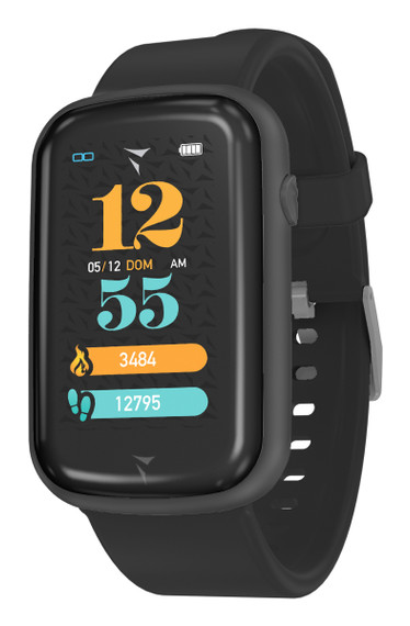 Techmade Steps 3,68 cm (1.45") 44 mm Digitale Touch screen Nero