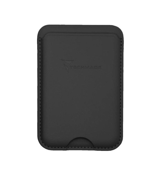 Techmade Smart Wallet Slim Design Magnetic – Portafoglio 3 Carte – Nero